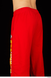 Orest dressed hips jogging suit red pants sports thigh 0004.jpg